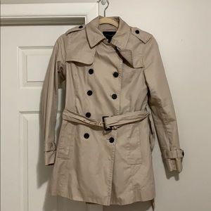 Banana Republic Tan Trench Coat